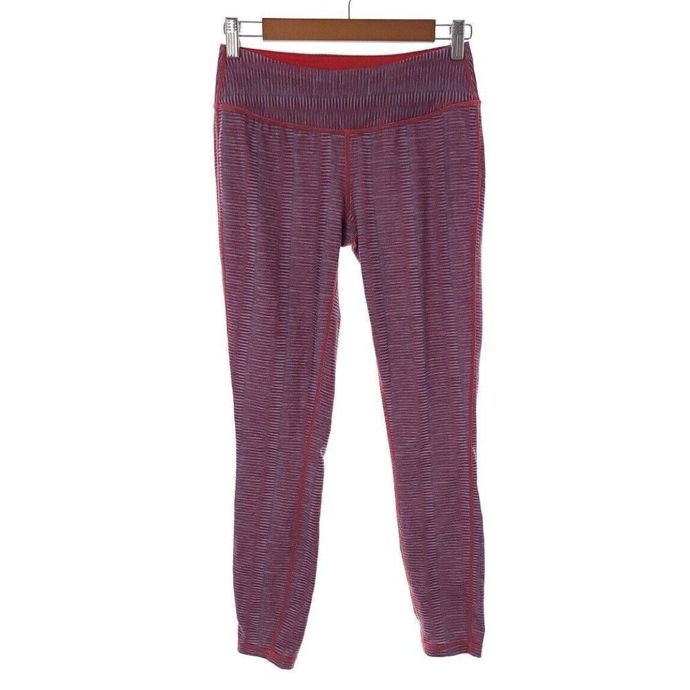 Prana Red Ziggie Maison Leggings Womens Size Small